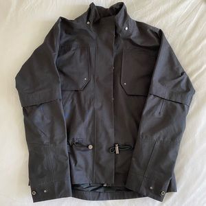 lululemon black raincoat